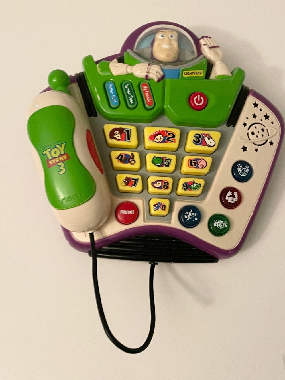 VTech Disney Pixar Toy Story 3 Buzz Lightyear Talk & Teach Learning Phone